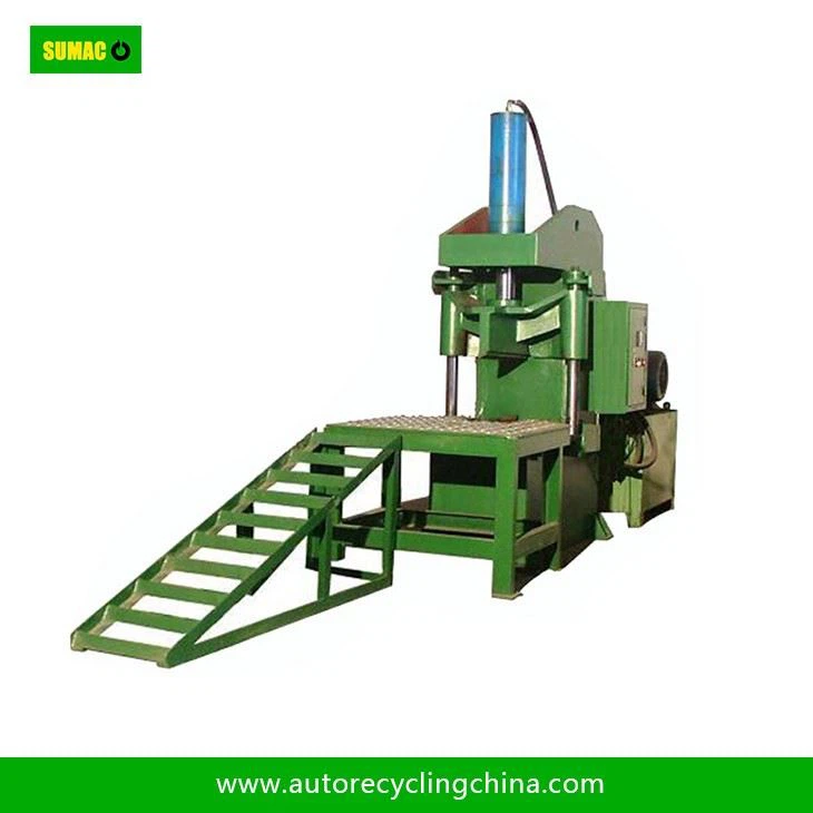 Hydraulic Used Tire Cutting Machine